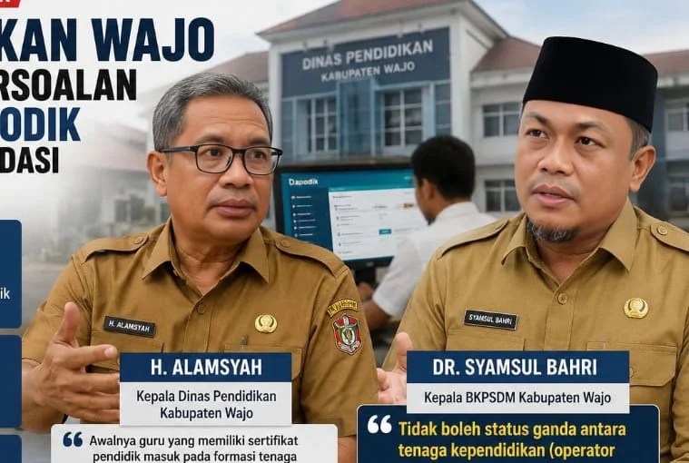 BKPSDM Wajo Tegaskan Status PPPK Paruh Waktu dan Dapodik, Aspirasi Guru Disebut Kewenangan Kementerian
