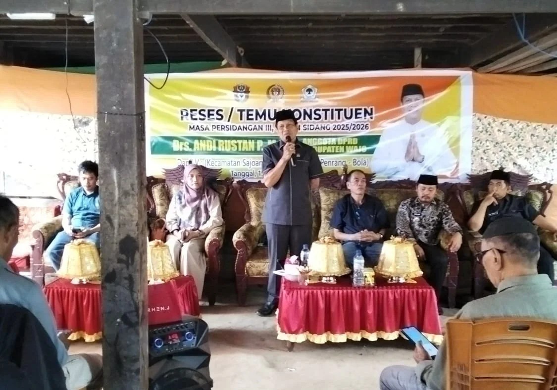Serap Aspirasi Warga, Andi Rustan Temu Konstituen di Desa Bola