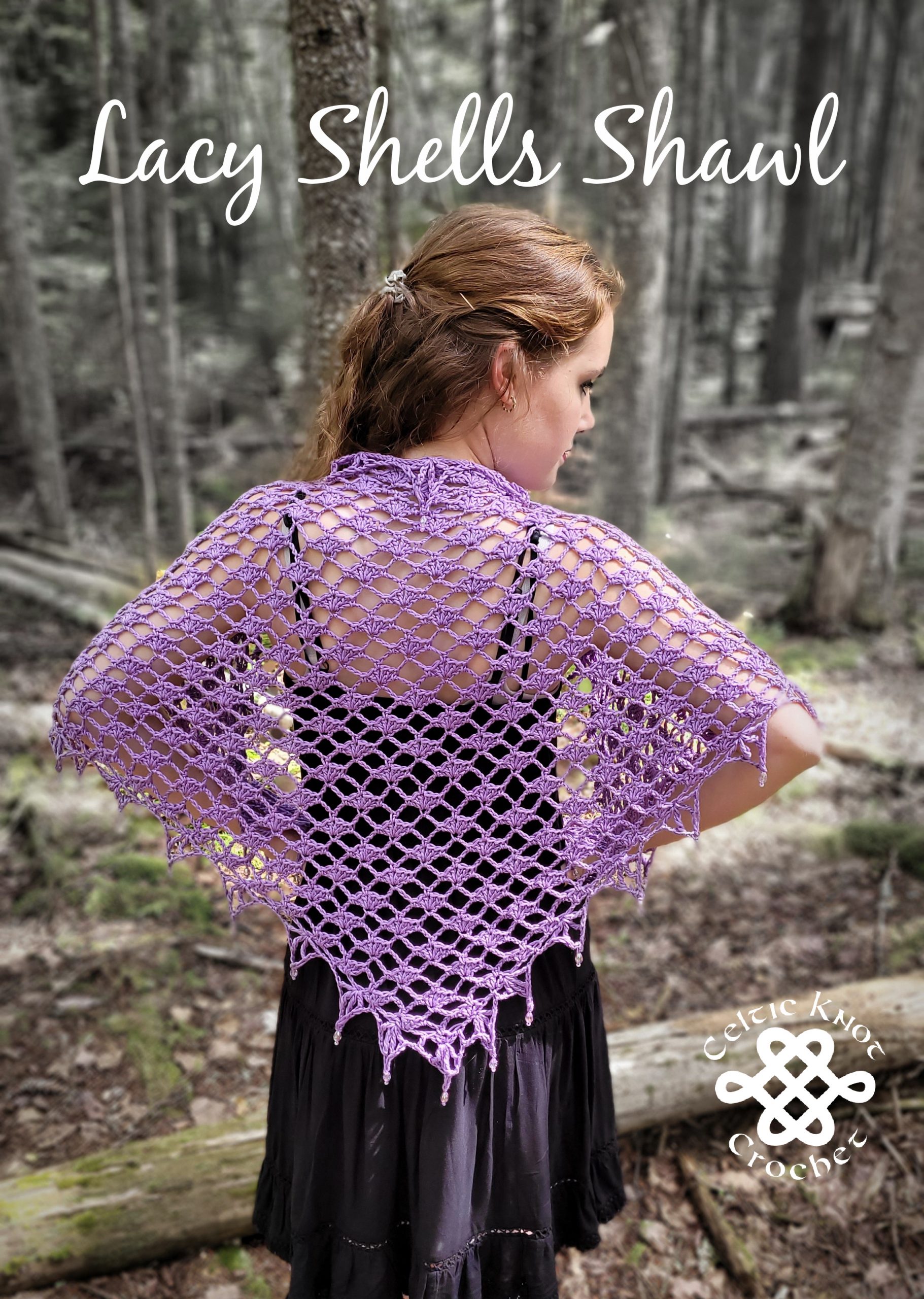 Easy Crochet Shawl - Celtic Knot Crochet