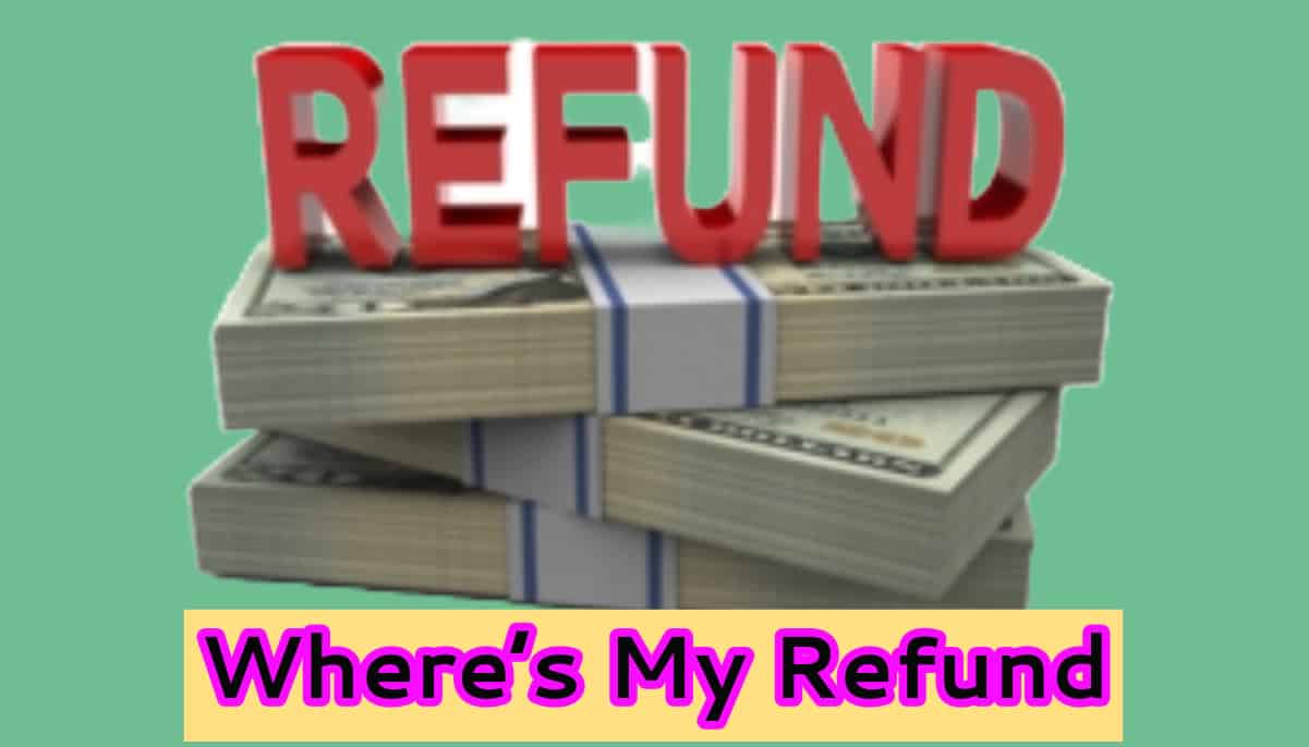 Where’s my refund: check tax refund sta