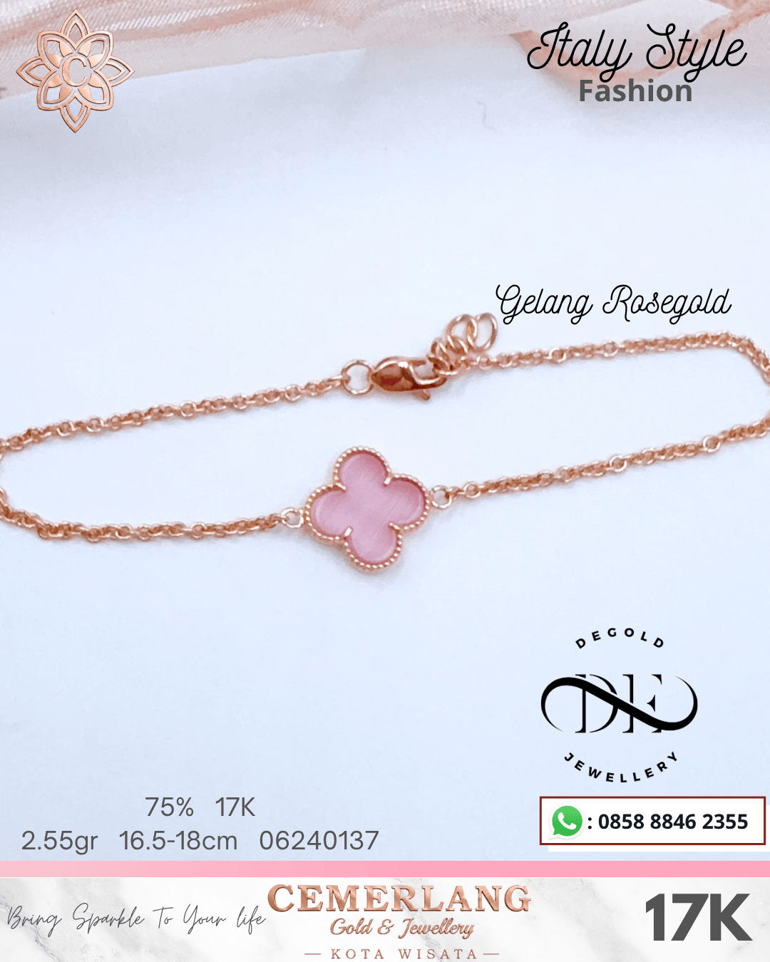 GL 90 VAN CLEEF PINK