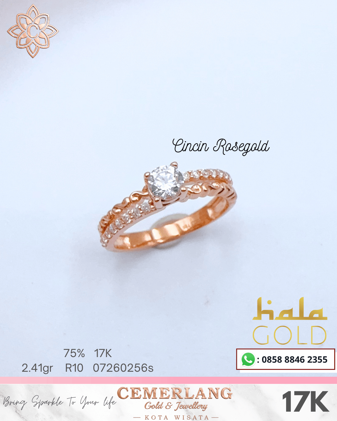 CC 86S HALA GOLD 18K