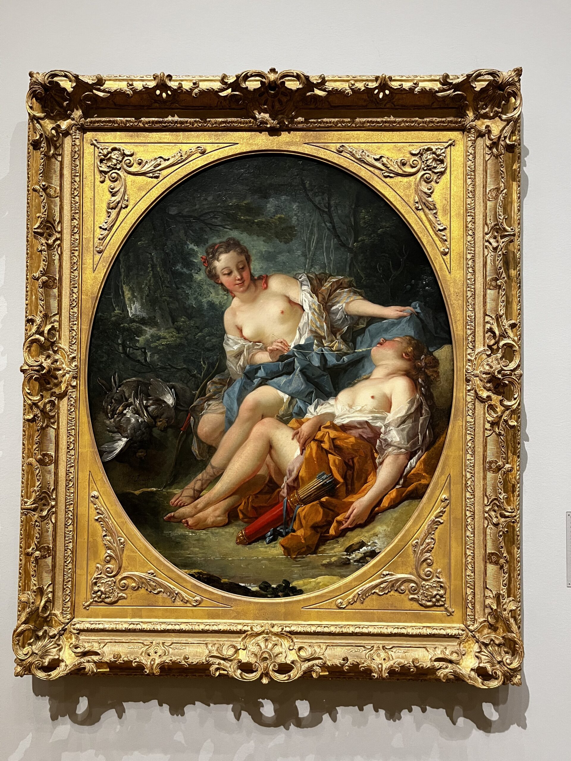 François Boucher, Companions of Diana, 1745