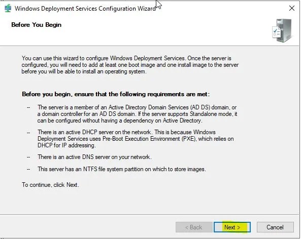 Windows Deployment Services (WDS) Kurulumu ve Yapılandırma 10 WDS