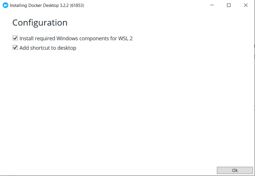 Docker Desktop Install