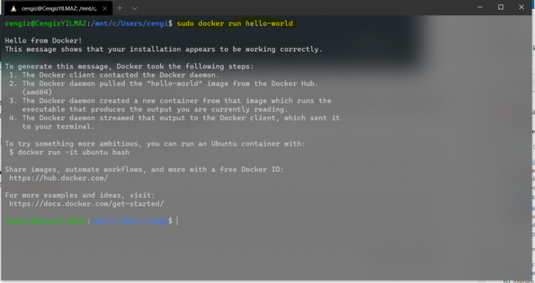 WSL2 Üzerinde Docker Desktop Kurulumu 12 image 11
