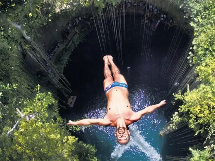 Red Bull Cliff Diving Cenote IK KIL