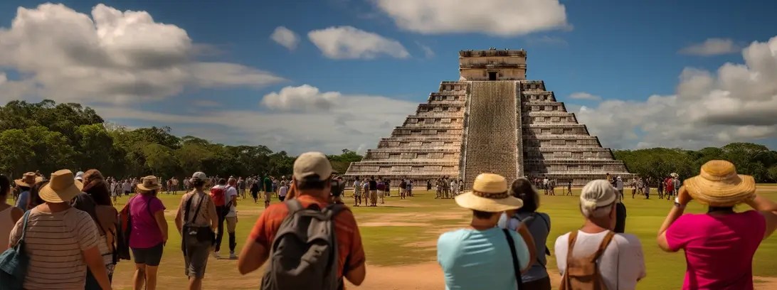 Chichen Itza tourists