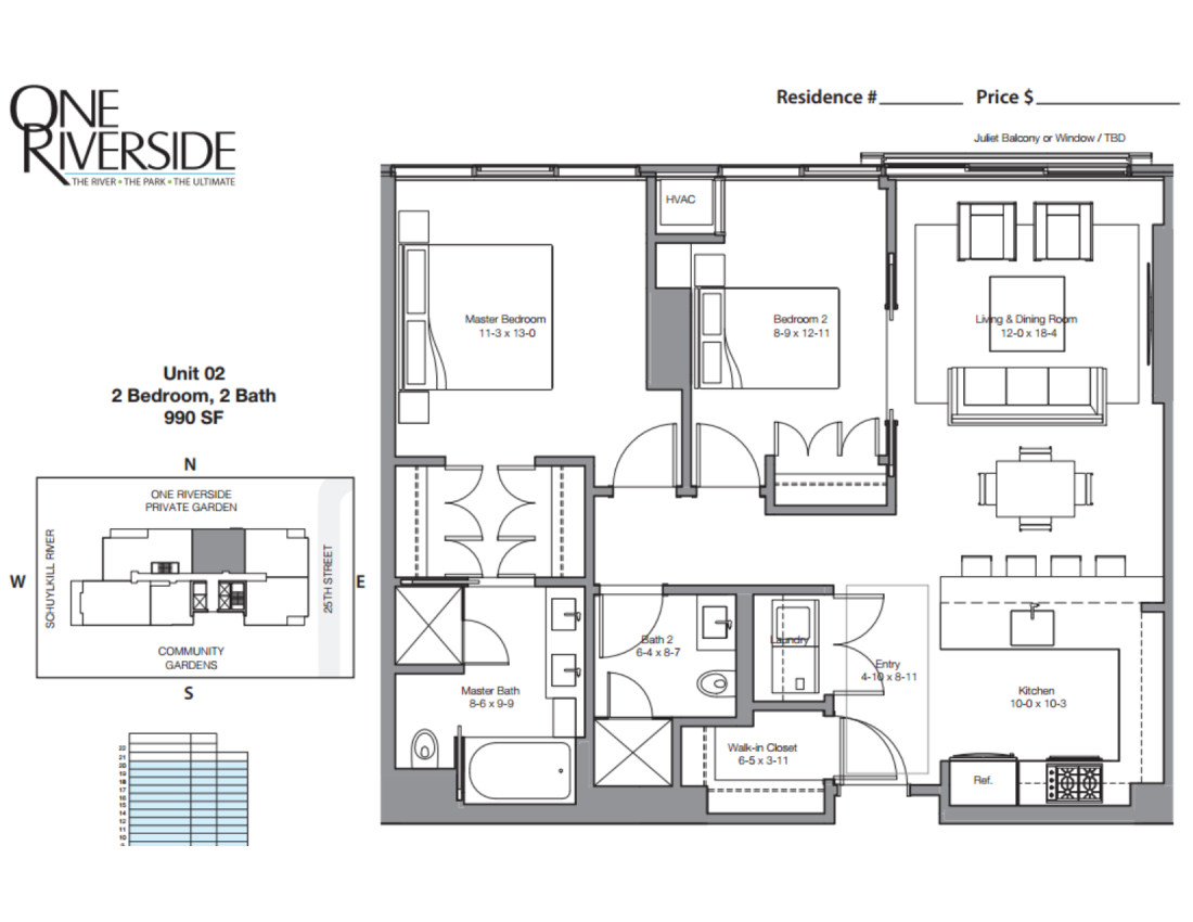 One Riverside Center City Philadelphia Condos For Sale