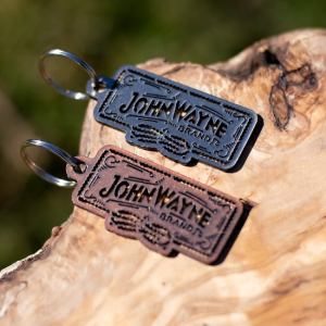John Wayne With Rope Keychain