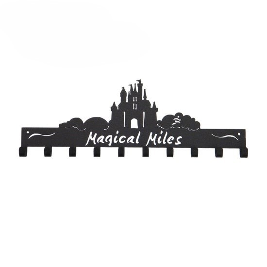 Magical Miles Castle Metal Medal Hanger – 10 Hooks
