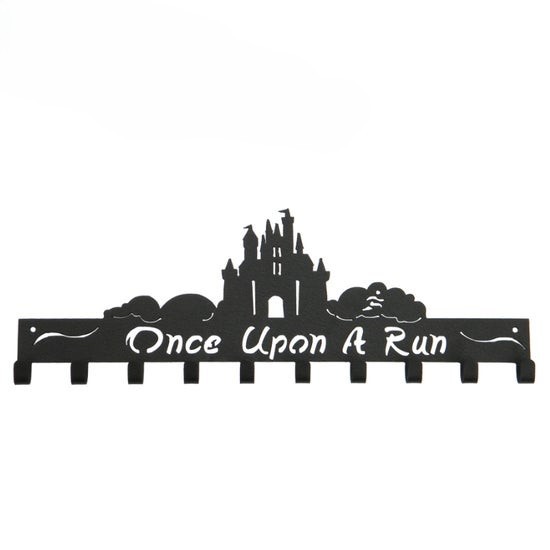 Once Upon a Run Castle Metal Medal Hanger – 10 Hooks
