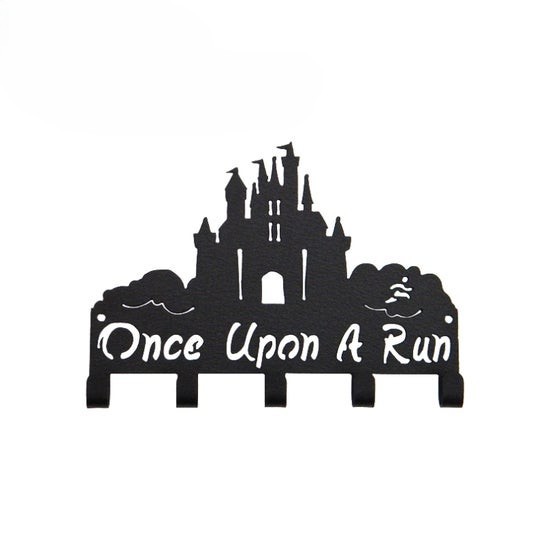 Once Upon a Run Castle Metal Medal Hanger – 5 Hooks