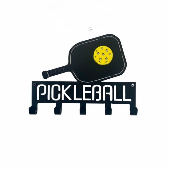 Pickleball Paddle Metal Medal Hanger – 5 Hooks
