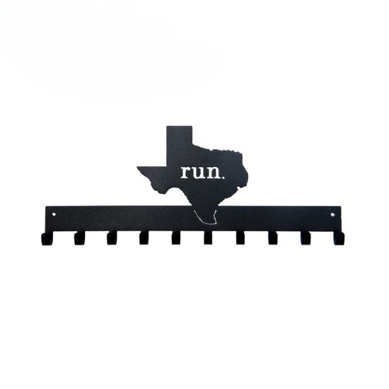 Run Texas Metal Medal Hanger – 10 Hooks