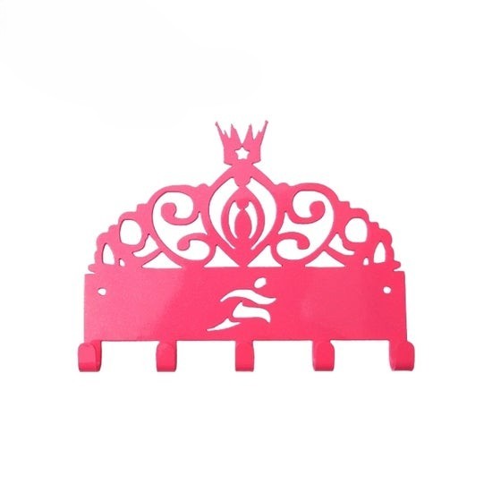 Tiara Runner Metal Pink Medal Hanger – 5 Hooks
