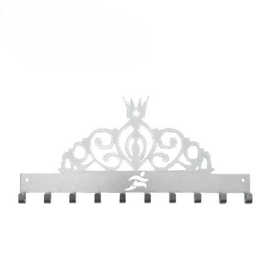 Tiara Runner Metal Silver Medal Hanger – 10 Hooks