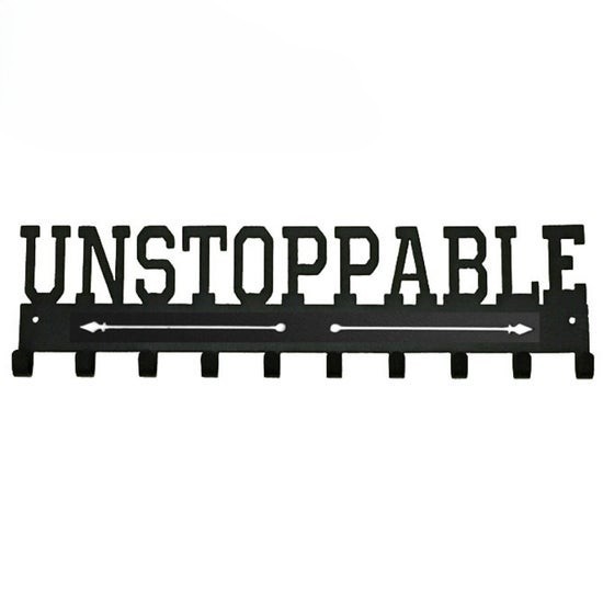 Unstoppable Metal Medal Hanger – 10 Hooks