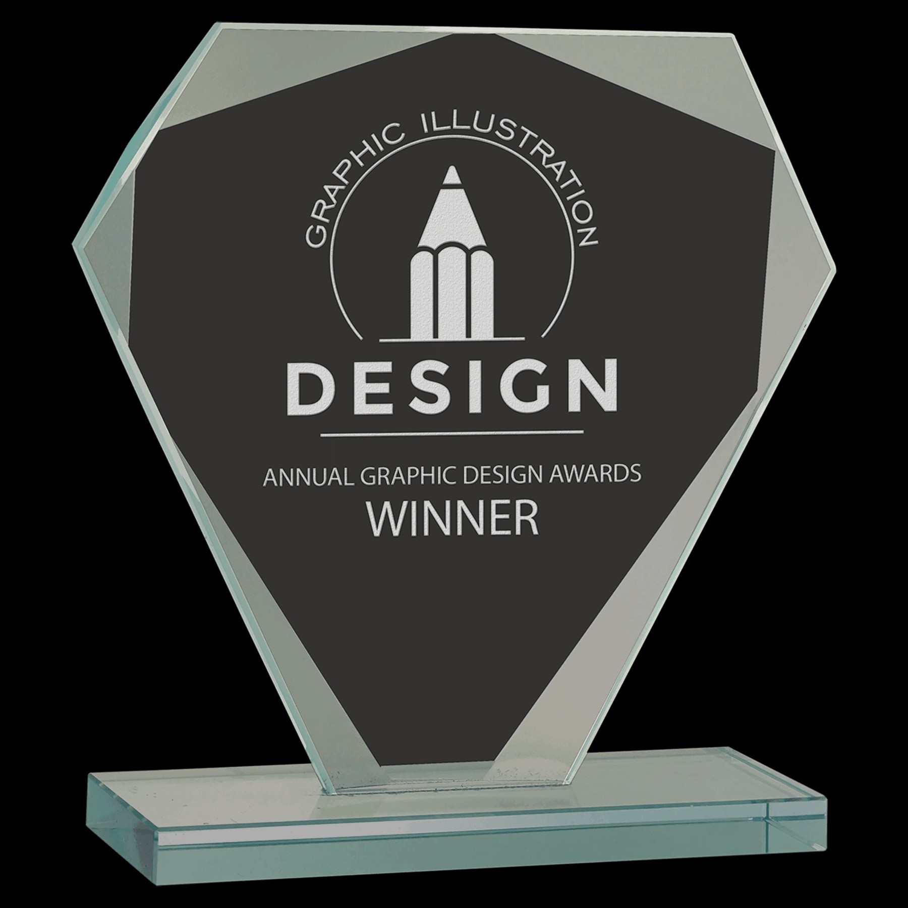 Diamond Jade Glass Recognition Award