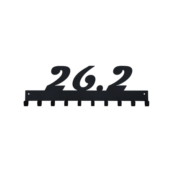 26.2 Marathon Metal Medal Hanger – 10 Hooks