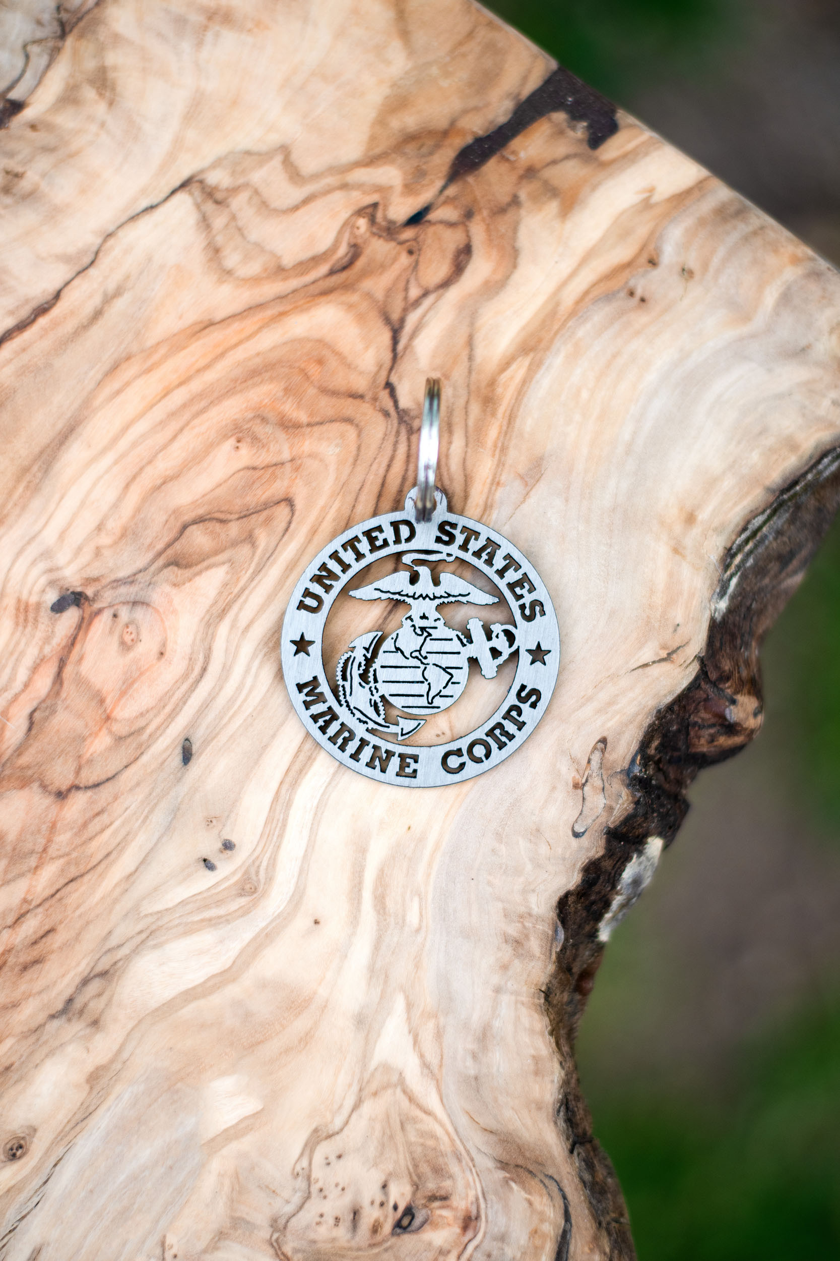 United States Marine Corps Emblem Metal Keychain