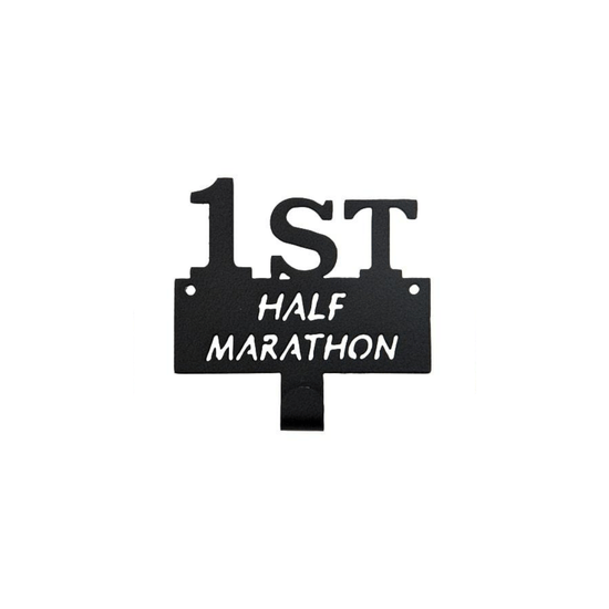 First Half Marathon Metal Medal Hook