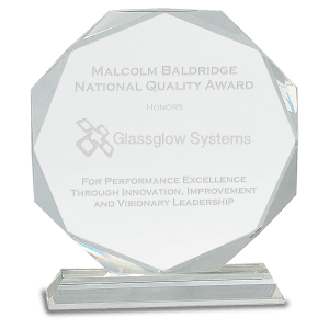 Crystal Octagon Award | Personalized Recognition Trophy