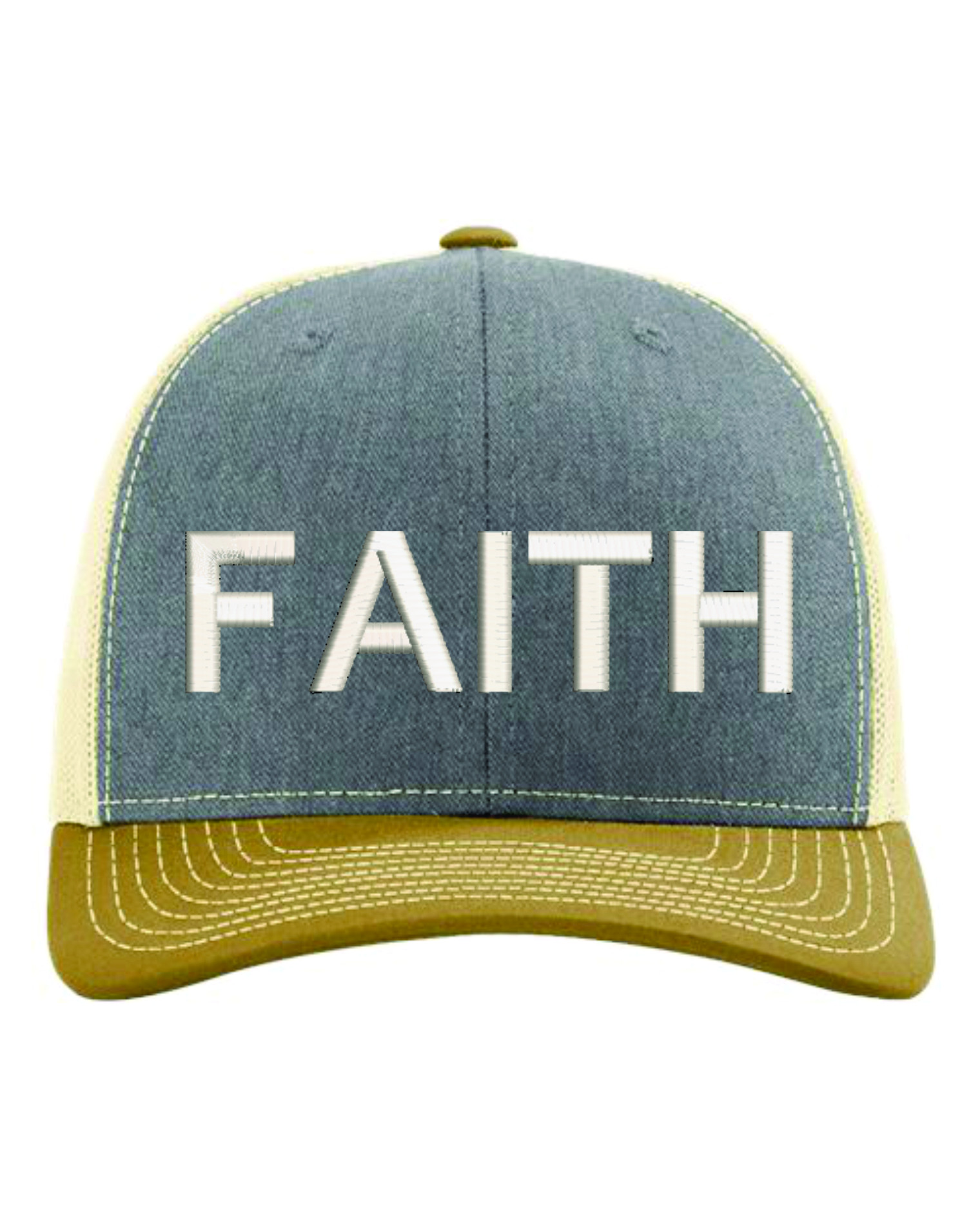 Faith Hat – Heather Gray / Birch / Amber Gold