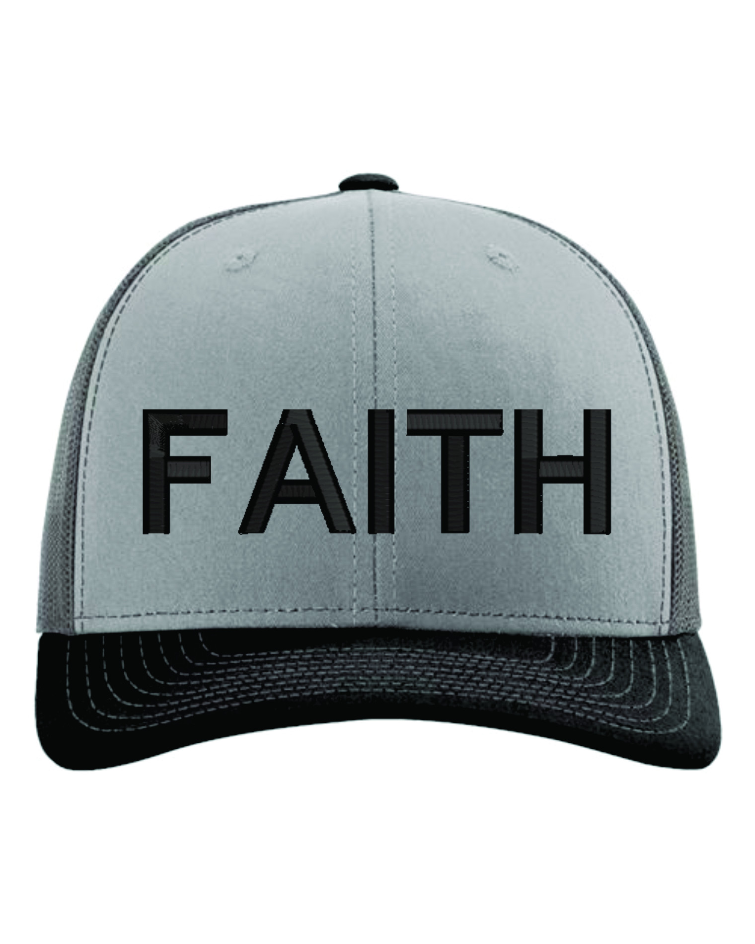 Faith Hat – Heather Gray / Charcoal / Black