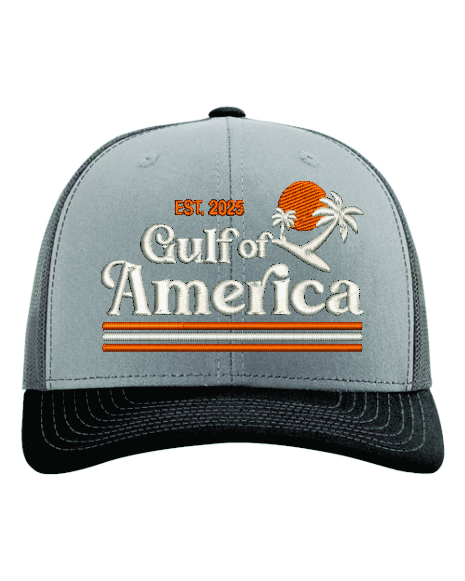 Gulf of America Hat – Heather Gray / Charcoal / Black