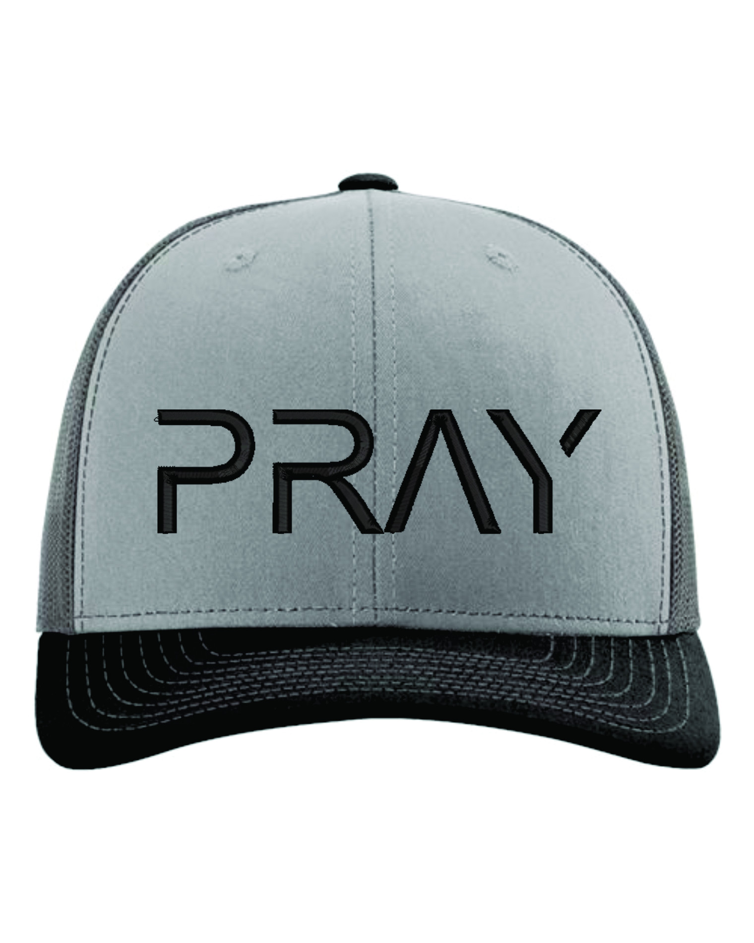 Pray Hat – Heather Gray / Charcoal / Black