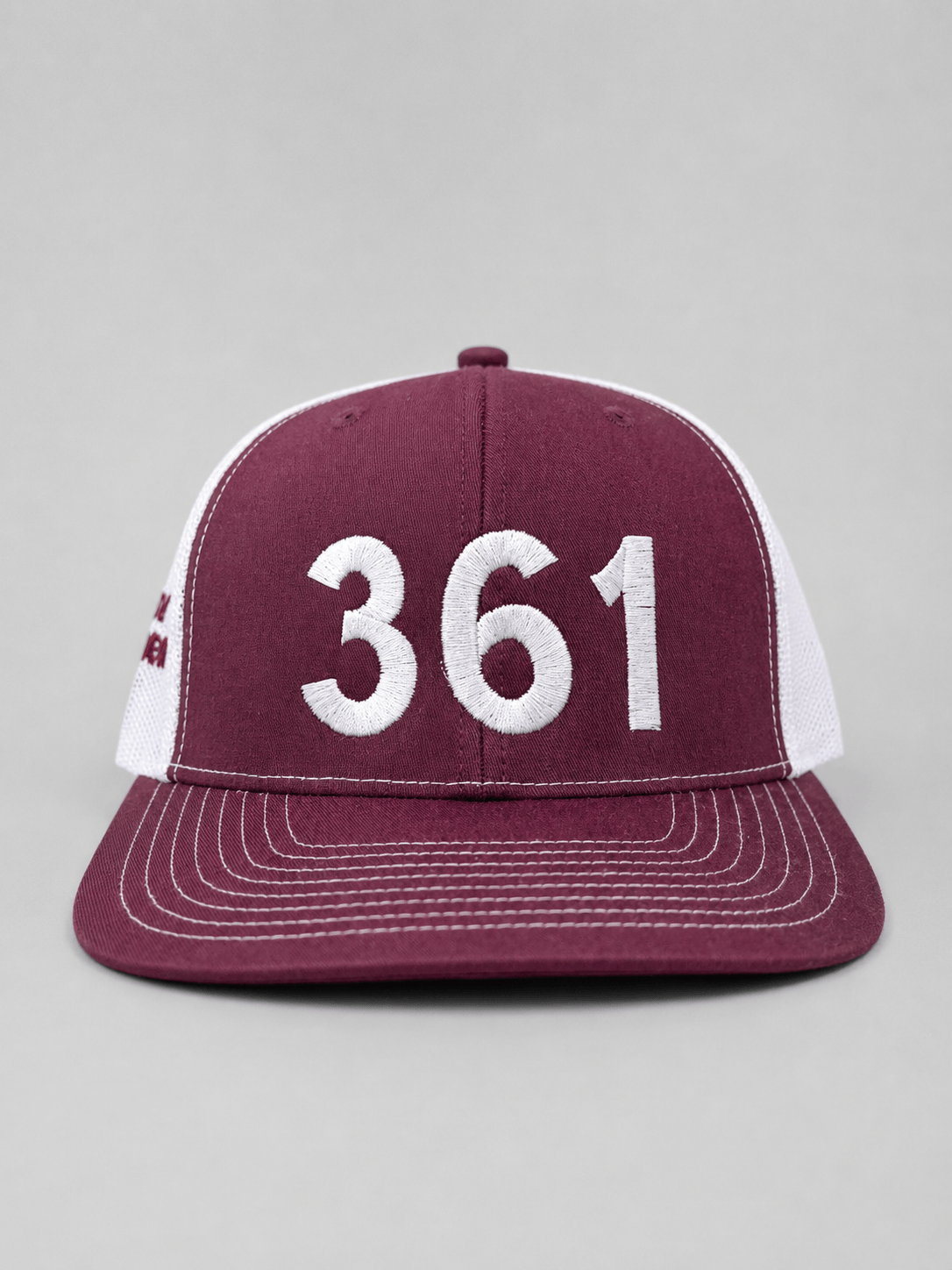 Port A 361 Hat – Maroon / White