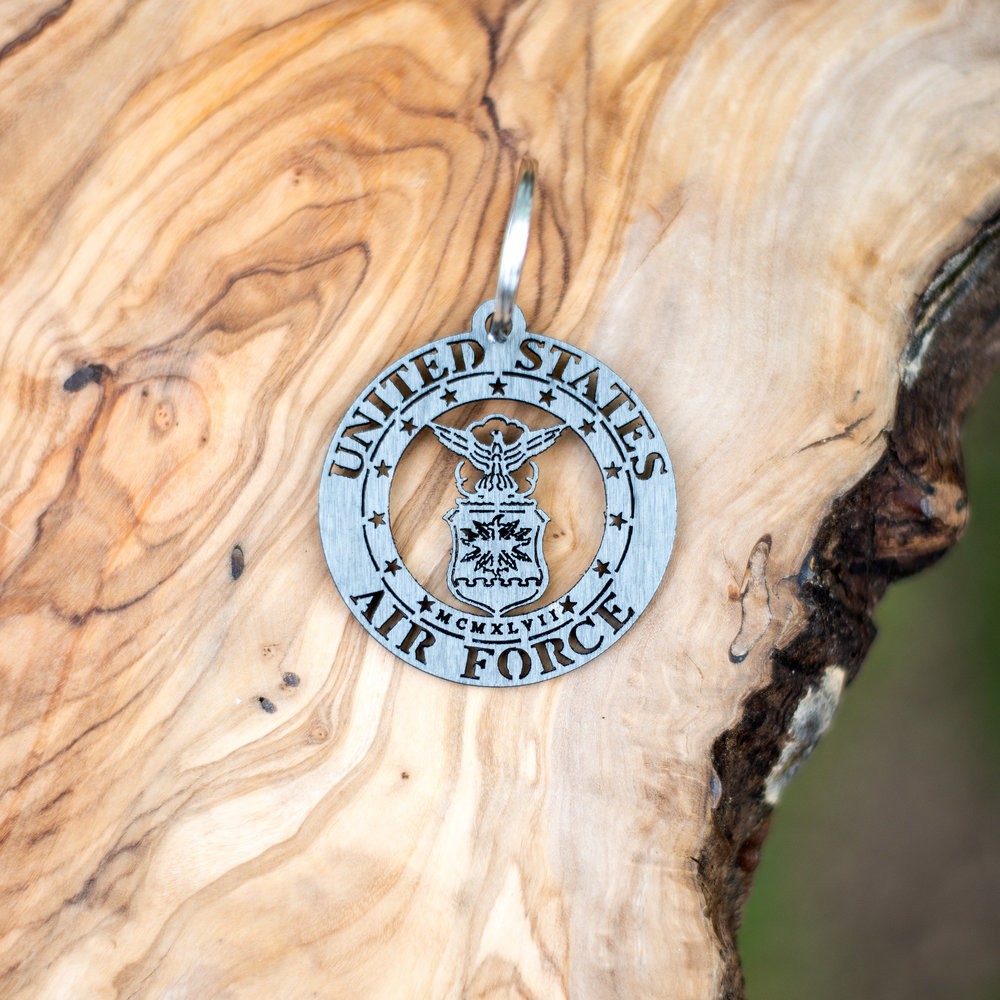 U.S. Air Force Metal Keychain