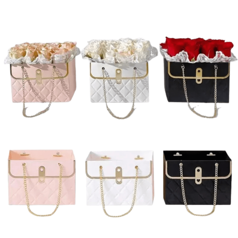 Bolso Mini Box con Cadena