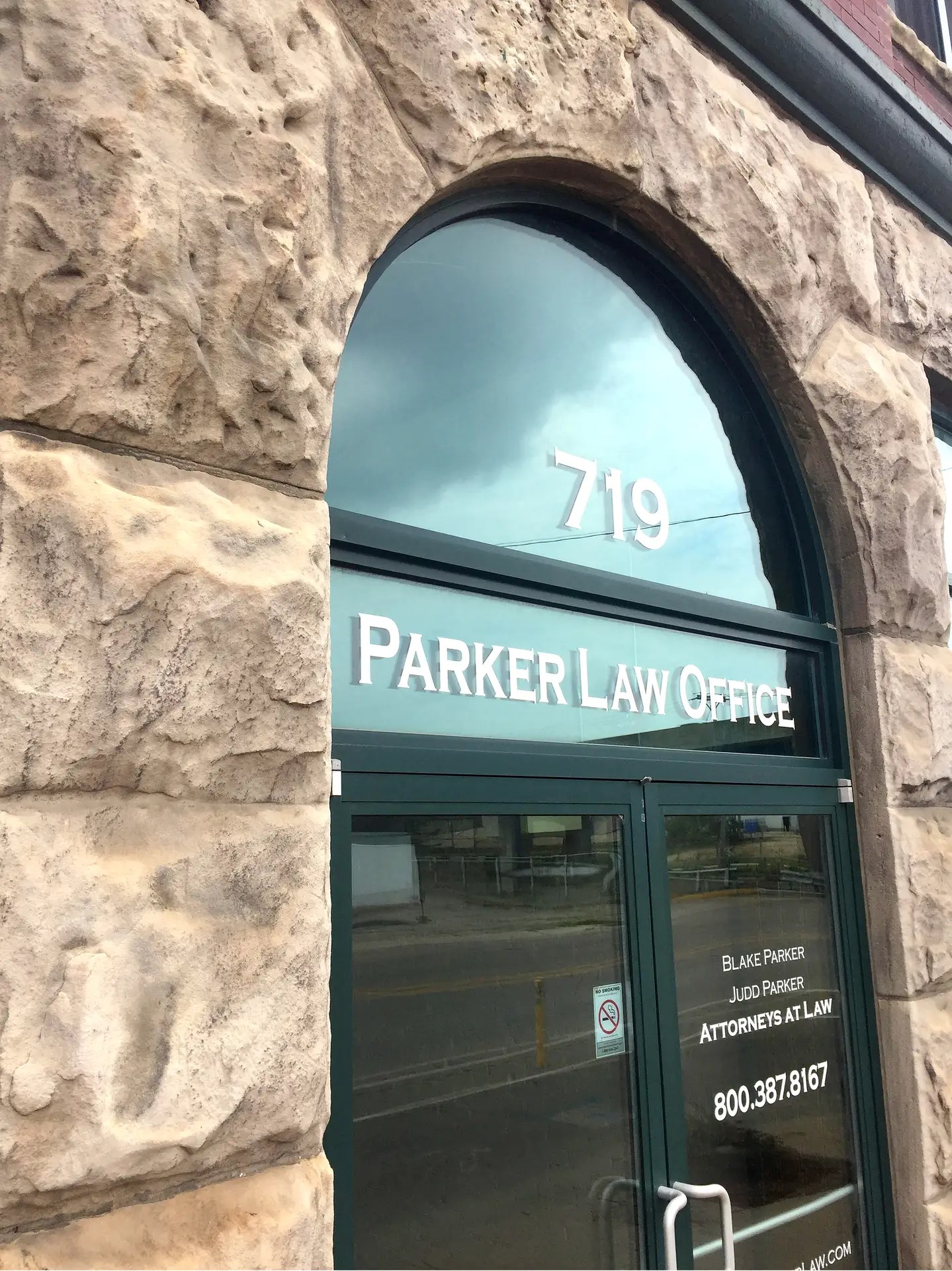 Parker Law Office PLLC Front Door