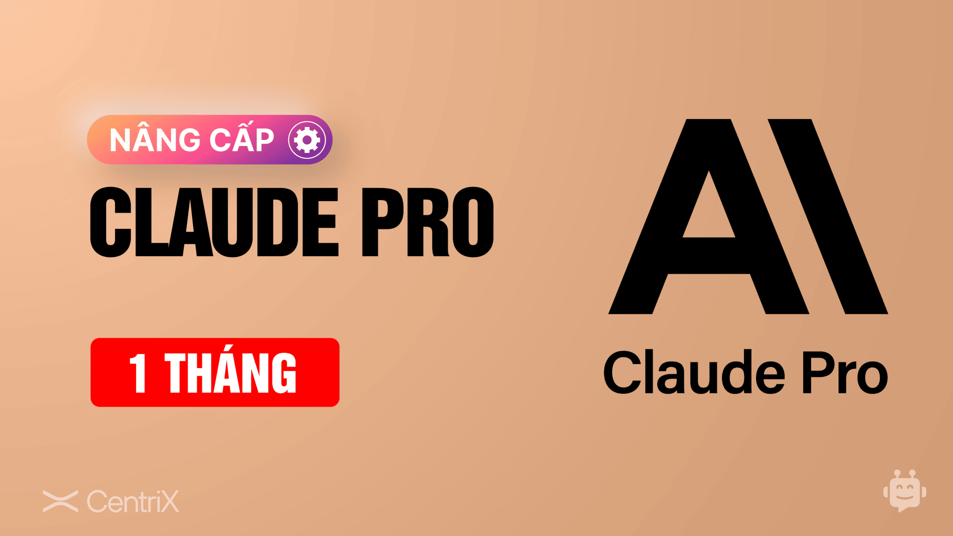 Nâng cấp CLAUDE PRO chính chủ giá rẻ