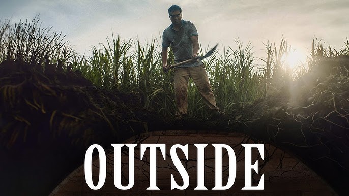 Outside
