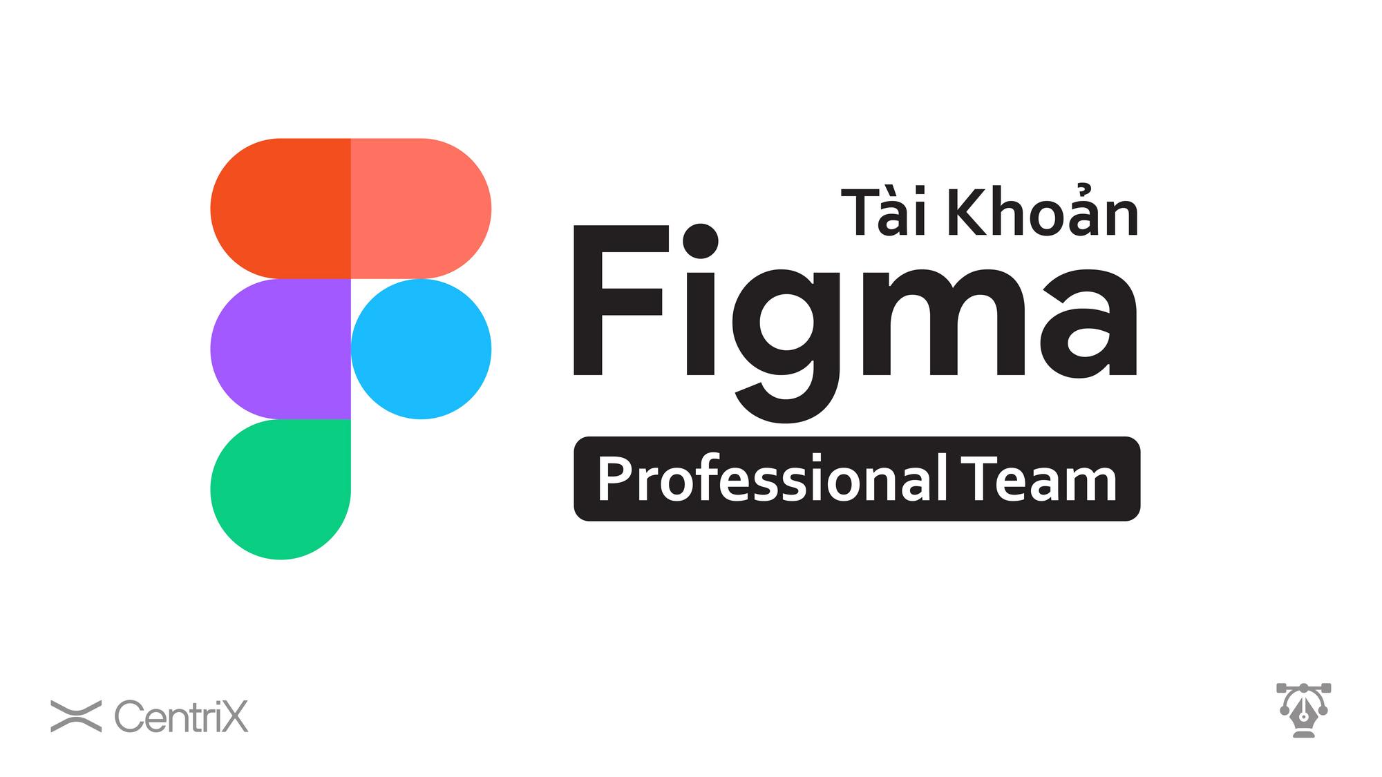 Nâng cấp Figma Professional Team - 1 năm