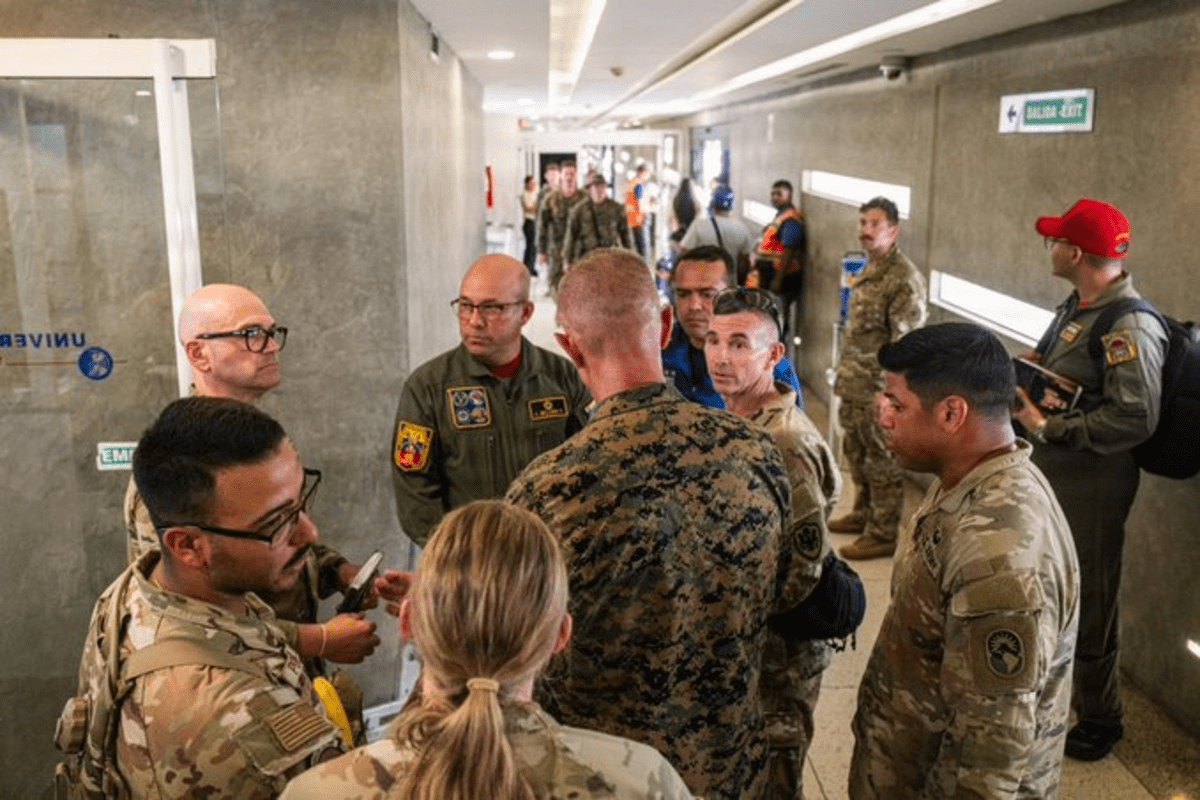Comando Sur de EE UU despliega elemento de contingencia aérea en Maiquetía para agilizar ayuda humanitaria