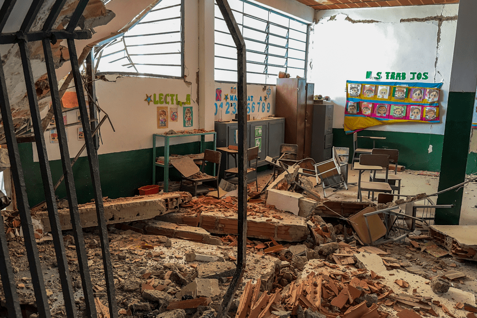 Sistema educativo venezolano sin herramientas para atender emergencias como el terremoto