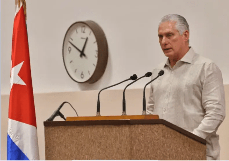 Díaz-Canel acusa a la CIA de lanzar una “guerra psicológica” contra Cuba y arremete contra Marco Rubio