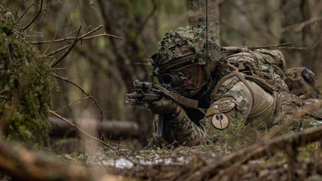 Photo: UK MOD Welsh Warriors recently got to grips with the harsh environment of the Tapa Central Training Area in #Estonia, to establish their role as lead for NATO’s enhanced Forward Presence. Credit: British Army via Instagram.