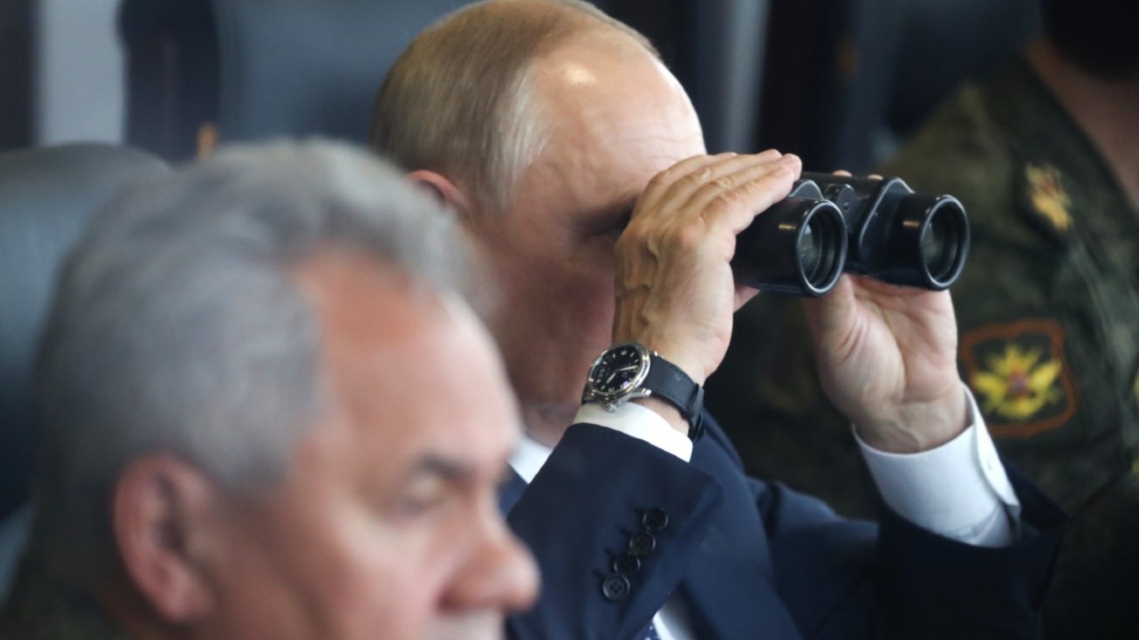 Photo: At the Mulino training ground during the main stage of the joint strategic exercises of the armed forces of the Russian Federation and the Republic of Belarus "Zapad-2021." Credit: Kremlin.ru