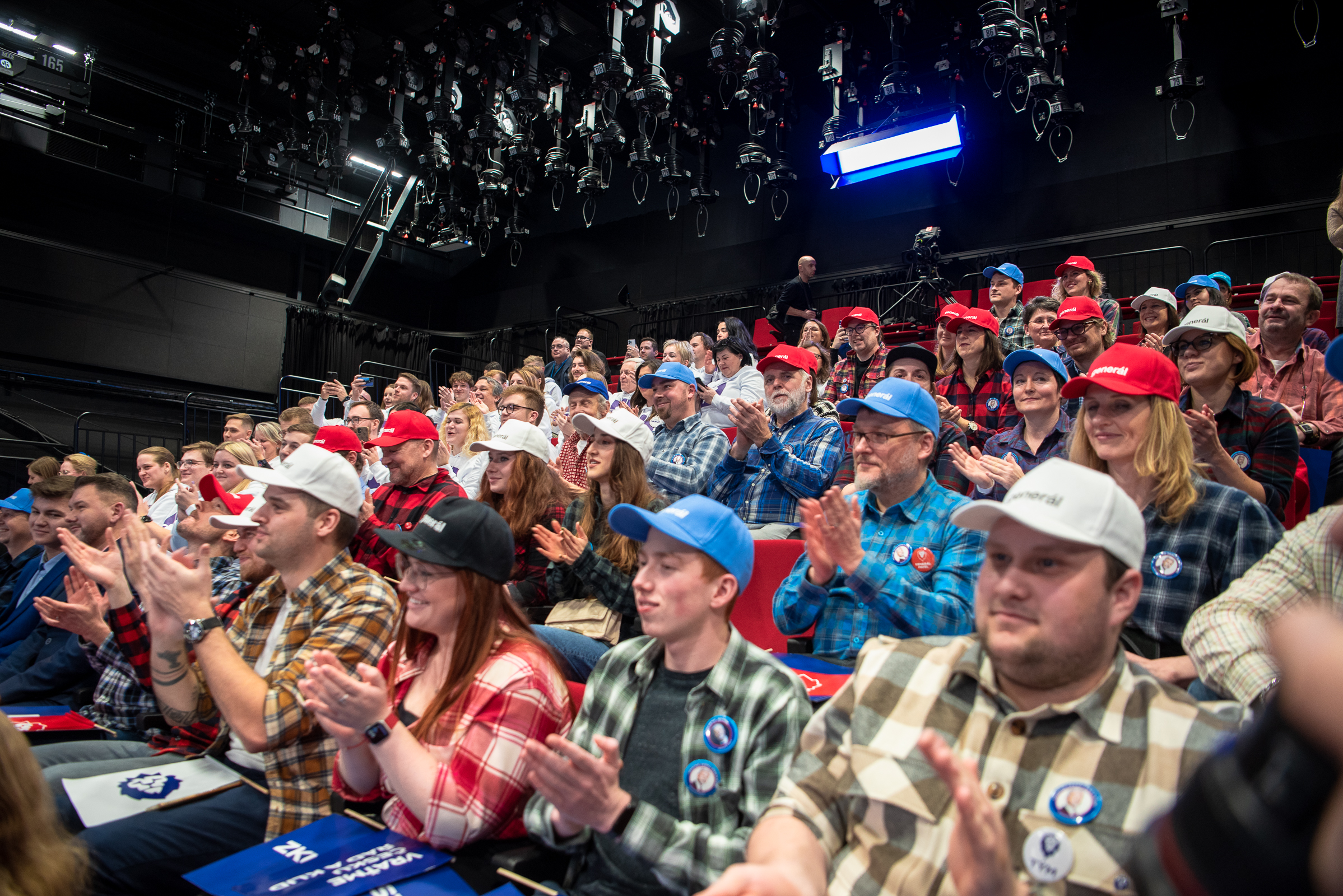 Photo: Supporters of Petr Pavel wear flannel in the run up to the Czech election. Credit: @general_pavel via Twitter. https://twitter.com/general_pavel/status/1613476810280546304/photo/4