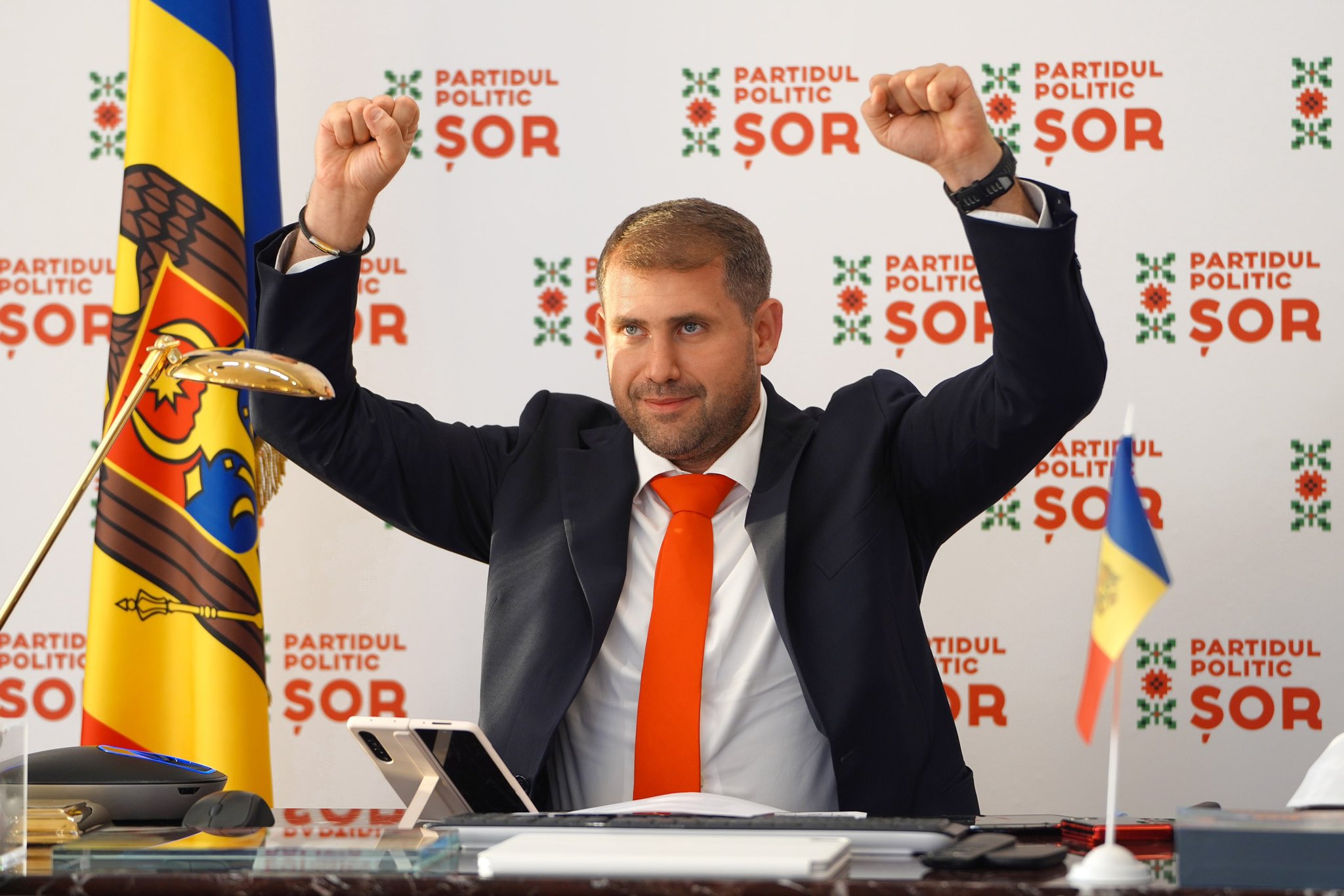 Photo: Ilan Shor celebrates Moldovan Independence Day while campaigning for the Șor Party. Source: @ilanshormoldova via X https://twitter.com/ilanshormoldova/status/1695773728863350930