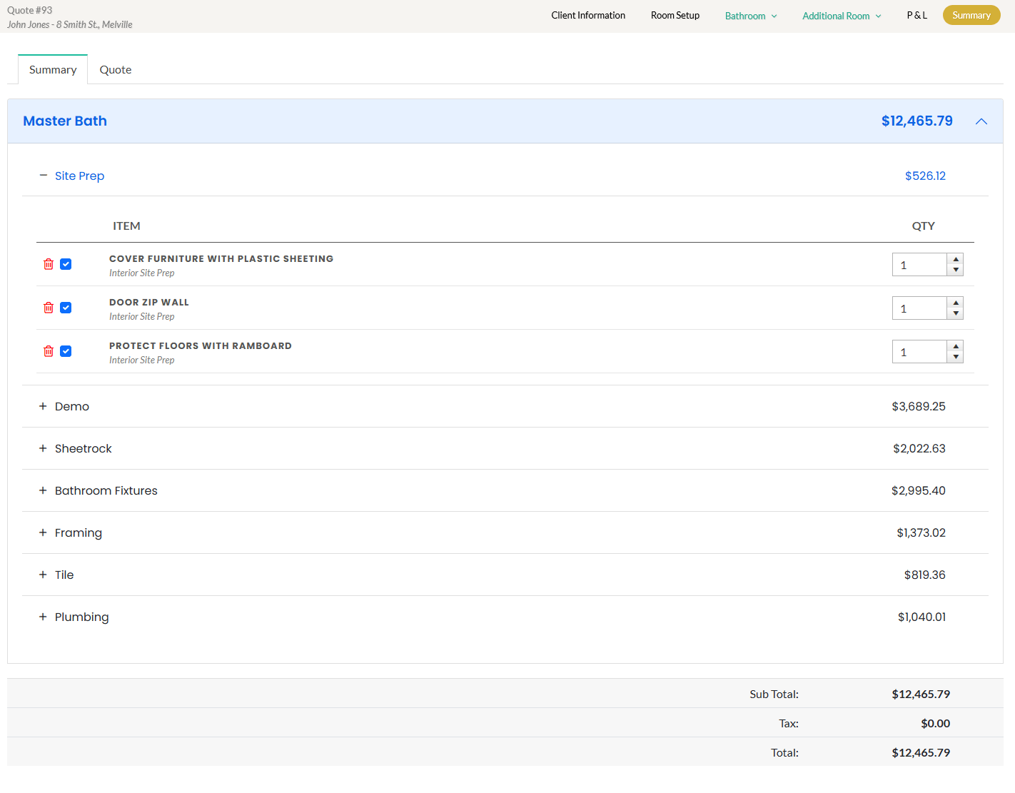Construction Estimating Software