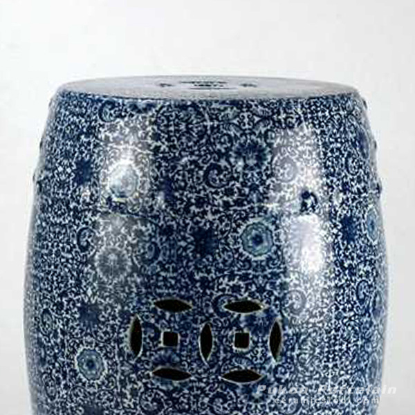Rytx01-b_blue white ceramic stool