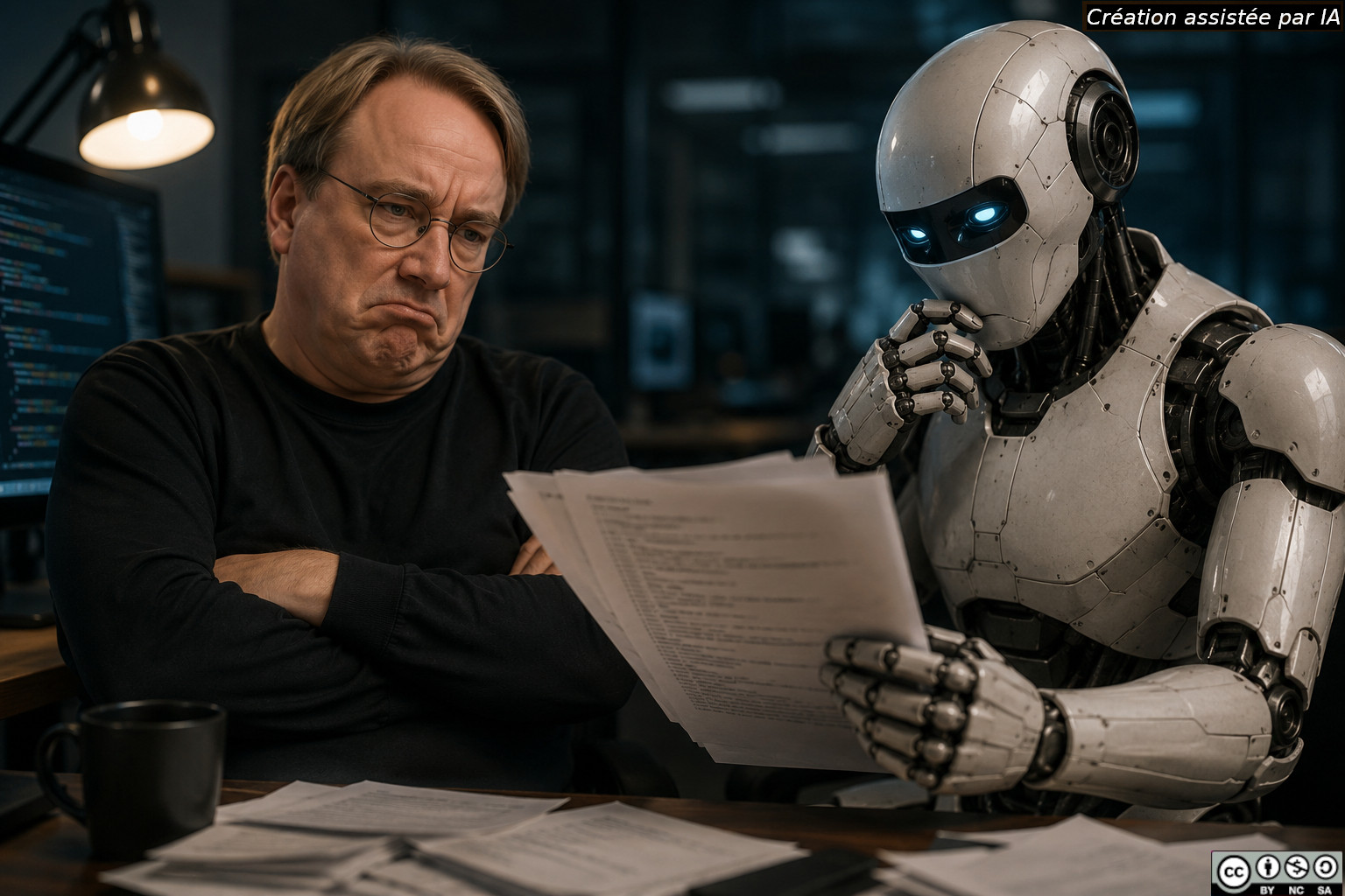 Linux 7.2 – L’IA relit le code du noyau et Torvalds trouve la note salée.