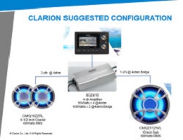 Clarion invented the Marine Audio 