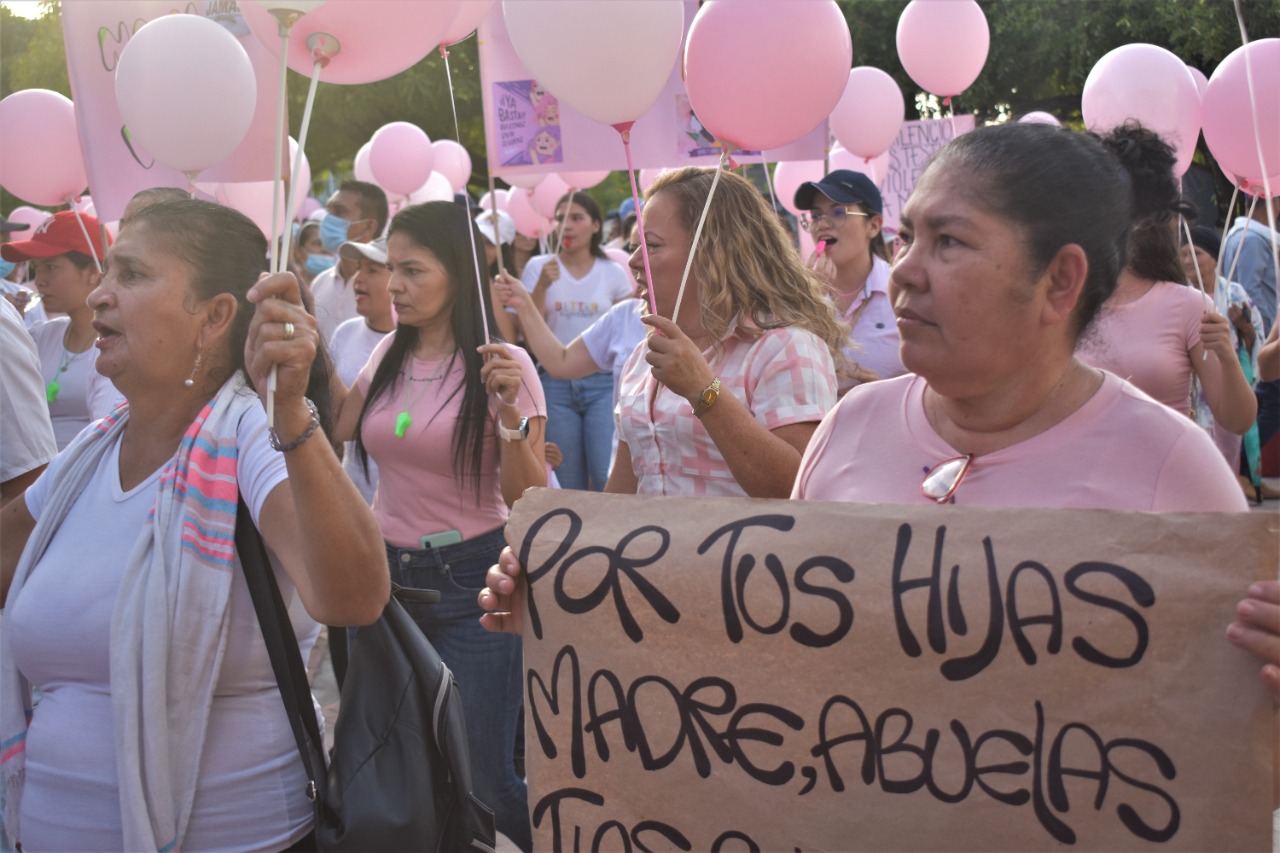 En Pailitas exigen justicia para hombre que le arrancó de un mordisco el labio inferior a su expareja